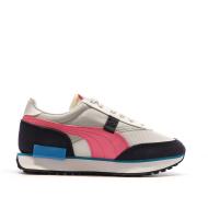 Baskets Noir/Rose Fille Puma Future Rider vue 2