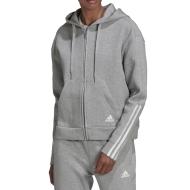 Sweat Zippé Gris Femme Adidas HD1712 pas cher