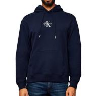 Sweat à Capuche Marine Homme Calvin Klein Jeans 350 terry Micro [68f8d67d749b7]