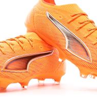 Chaussures de football Orange Homme Puma Ultra 6 Pro vue 7