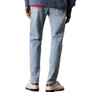 Jean Slim Taper Bleu Clair Homme Calvin Klein Jeans vue 2