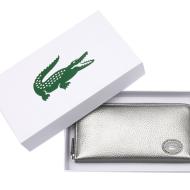 Portefeuille Argenté Femme Lacoste NF3937GZ vue 2