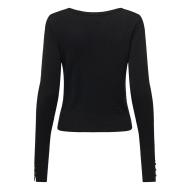 Gilet Noir Femme Only Minna vue 2