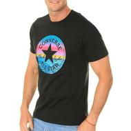 T-shirt Noir Homme Converse Standard Chuck Patch Fill vue 2