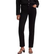 Jean 712 Slim Noir Femme Levi's Welt Pocket pas cher