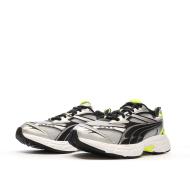 Baskets Gris/Jaune/Noir Homme Puma Morphic Athletic vue 6