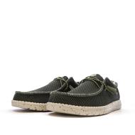 Chaussures Kaki Homme Hey Dude Wally Sox Pine vue 6