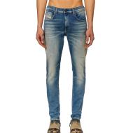 Jean Slim Fit Bleu Moyen Homme Diesel2019 pas cher