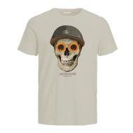 T-shirt Beige Homme Jack & Jones Summerskull