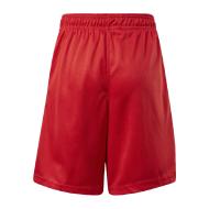 Short de sport rouge enfant Reebok Logo Shorts vue 2