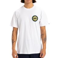 T-shirt Blanc Homme Quiksilver Circle Back