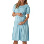 Robe de Grossesse Bleu Femme Mamalicious Pannie pas cher