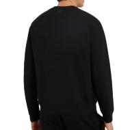 Pull Noir Homme Guess Aldwin vue 2