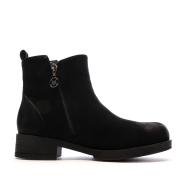 Bottines Noires Femme Chattawak 8-Vamp vue 2