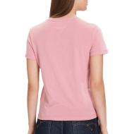 T-Shirt Rose Femme Tommy Hilfiger Linears vue 2