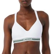 Brassière Blanc Femme Lacoste IF8626 pas cher