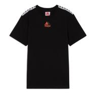 T-Shirt noir homme Kappa Corezo pas cher