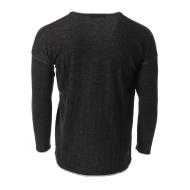 Pull Noir Homme Paname Brothers 2553 vue 2