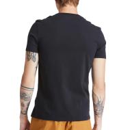 T-shirt Noir Homme Timberland A2BPR vue 2