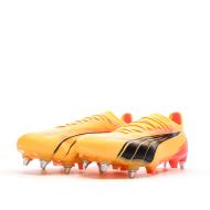 Chaussures de football Orange/Rose Homme Puma Ultra Ultimate vue 6