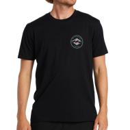 T-shirt Noir Homme Billabong Rotor Diamond pas cher