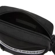 Sac à Bandoulière Noir Homme Lacoste vue 3
