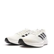 Chaussures de running Blanches/Noires Homme Adidas Runfalcon ID2292 vue 4