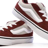 Baskets Bordeaux/Grise Garçon Vans Caldrone vue 7