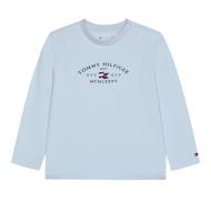 T-shirt Bleu Garçon Tommy Hilfiger Nautical pas cher