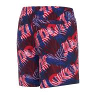 Short de bain Marine/Rouge Garçon Nike 4 Volley vue 2