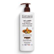 Lait Corps Nourrissant - Huile Précieuse Evoluderm 500ml pas cher