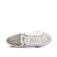 Baskets Blanches Cuir Homme Tommy Hilfiger Core Corporate Vulc vue 4