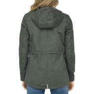 Veste Kaki Femme Only Lorca Canvas vue 2