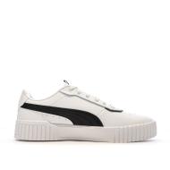 Baskets Blanches/Noires Femme Puma Carina 2.0 vue 2