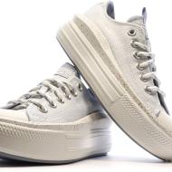 Azul Mujer Zapatillas Converse Ct All Star Move Plataforma ver 7