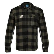 Veste Noire/Kaki Homme Umbro Flanel pas cher