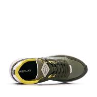 Baskets Kaki Homme Replay Hybrid Urbane vue 6