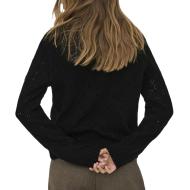 Pull Noir Femme JDY Amanda vue 2