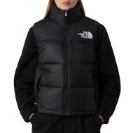 Doudoune Sans Manches Noir Femme The North Face 96 Retro pas cher