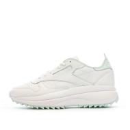 Baskets Blanches Femme Reebok Classic Leather pas cher