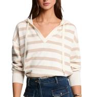Pull Blanc/Doré Femme Morgan Ballo