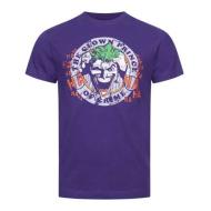 T-Shirt Violet Homme Dc Comics Smile Emblem pas cher