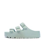 Sandales Vert d'eau Femme Birkenstock Florida Flex pas cher