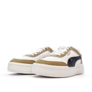 Baskets Blanches/Marron Garçon Puma Muted vue 6