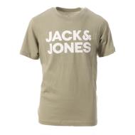 T-shirt Kaki Garçon Jack & Jones Corp