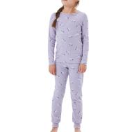 Pyjama Mauve Fille Name it Licorne pas cher