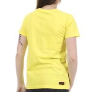 T-shirt Jaune Femme Supreme Grip Sofy vue 2