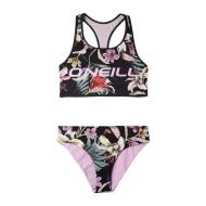 Maillot de bain 2 pieces Noir à Motifs Fille O'Neill 3800011 pas cher