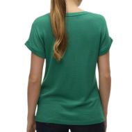 T-Shirt Vert Femme Vero Moda Brianna 102913530 vue 2