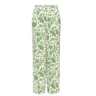 Pantalon fluide Beige/Vert Femme Only Selina